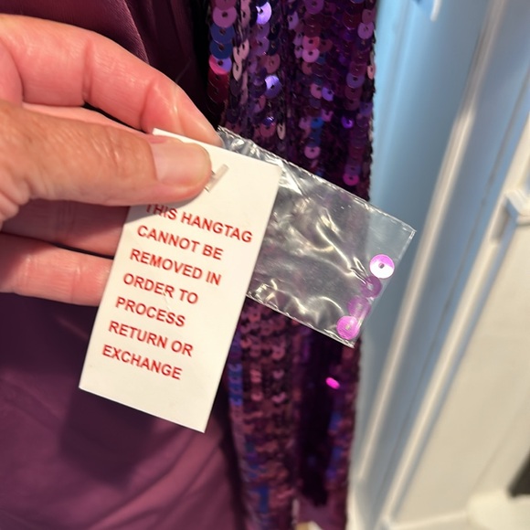 NWT VENUS twist front sequin dress - Picture 4 of 9